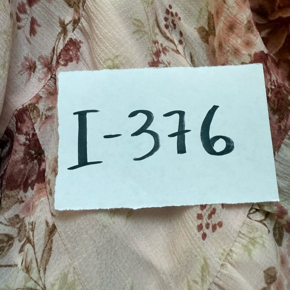 Arula women’s pink Floral Print Maxi Dress with Puff Sleeves- NWT Size 2X - Picture 10 of 10